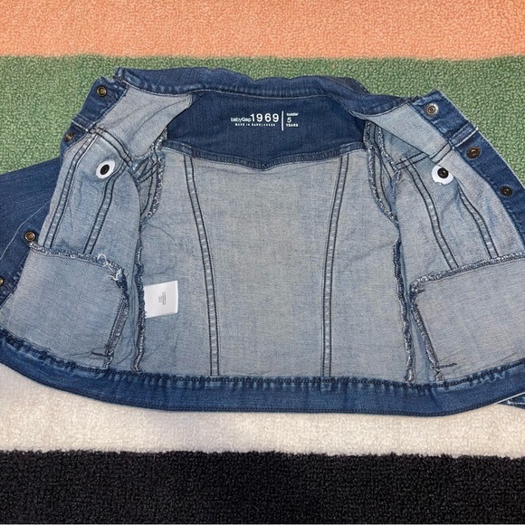 💙 5T BabyGap Blue Denim Jean Jacket - Picture 7 of 7